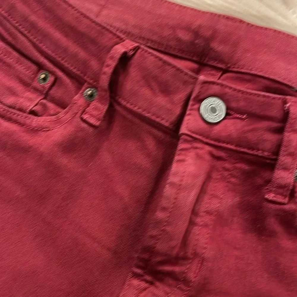 Jean Shop Red Jeans - Picture 5 of 12